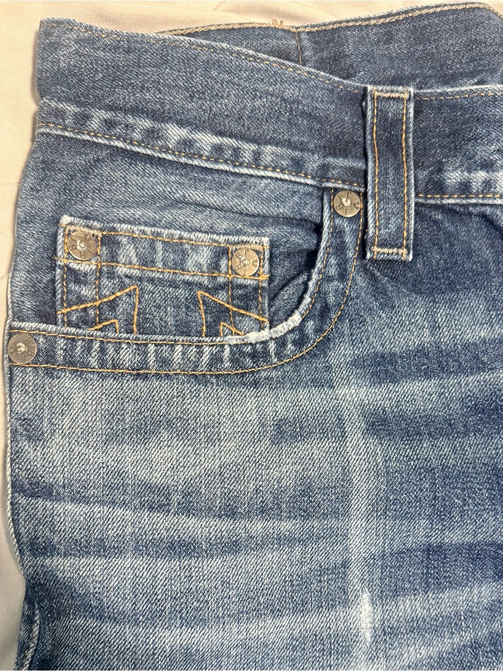 True Religion Rocco Relaxed Skinny Jeans Made in USA Men’s Size 32 - Picture 10 of 15